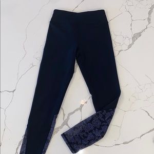 Zella Girls Mesh Inset Leggings M (8-10)